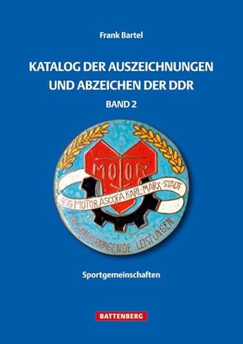 Katalog der Auszeichnungen und Abzeichen der DDR, Band 2: Sportgemeinschaften